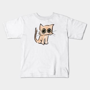 Scruffy Cat Kids T-Shirt